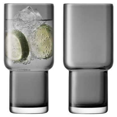 Набор из 2 высоких стаканов Utility, серый, изображение 1