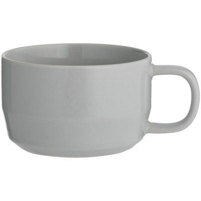 Чашка для капучино Cafe Concept, серая, изображение 1