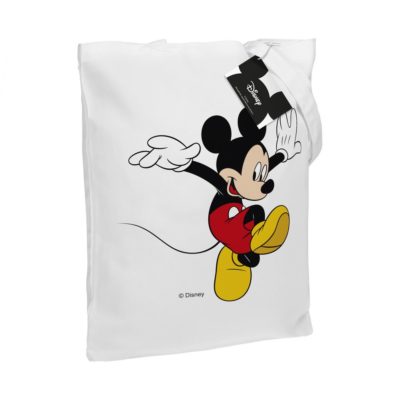 Холщовая сумка «Микки Маус. Fun», белая, изображение 3