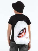 Рюкзак «Щит Капитана Америки», белый, изображение 1