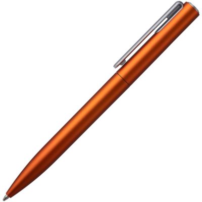 Ручка шариковая Drift Silver, оранжевая, изображение 3