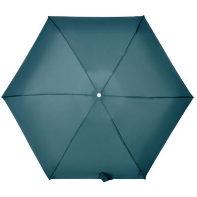 Складной зонт Alu Drop S, 4 сложения, автомат, синий (индиго), изображение 1