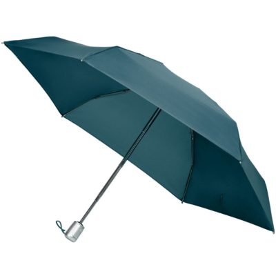 Складной зонт Alu Drop S, 4 сложения, автомат, синий (индиго), изображение 2