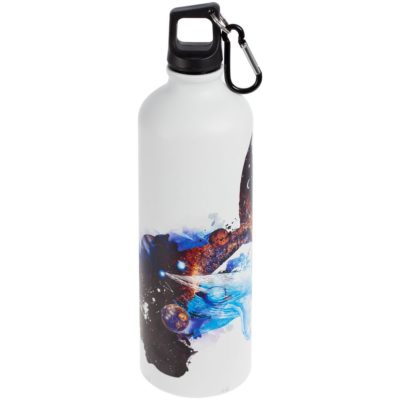 Бутылка для воды «Гиганты Вселенной», белая, изображение 1