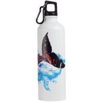 Бутылка для воды «Гиганты Вселенной», белая, изображение 3