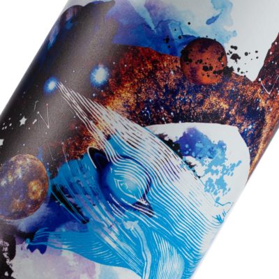 Бутылка для воды «Гиганты Вселенной», белая, изображение 7
