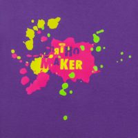 Футболка детская «Пятно Maker», фиолетовая, изображение 3
