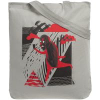 Холщовая сумка «Преодолень», серая, изображение 1