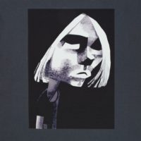 Футболка «Меламед. Kurt Cobain», темно-серая, изображение 2
