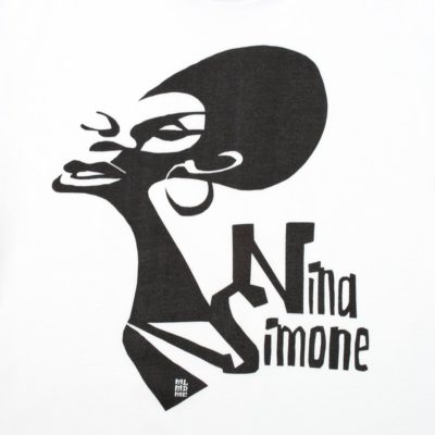 Футболка женская «Меламед. Nina Simone», белая, изображение 2