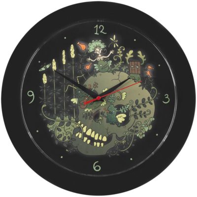 Часы настенные «Серенада», черные, изображение 1