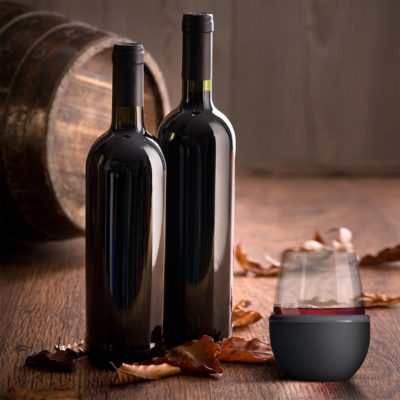 Термобокал для вина Wine Kuzie, черный, изображение 5