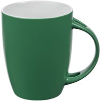 Кружка с ложкой Cheer Up ver.2, зеленая, изображение 2