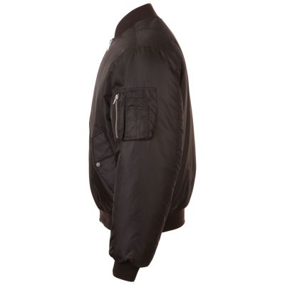 Куртка бомбер унисекс Remington, черная, изображение 3