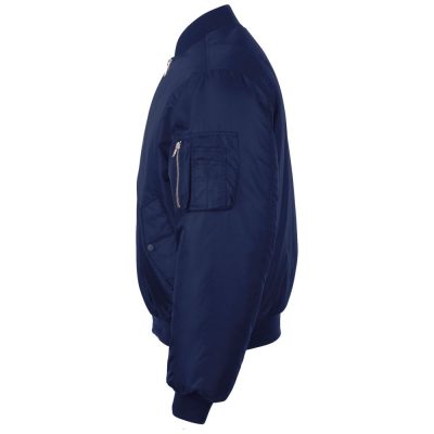 Куртка бомбер унисекс Remington, темно-синяя, изображение 3