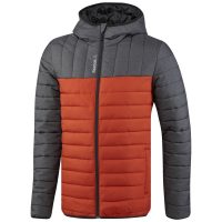 Куртка мужская Outdoor, серая с оранжевым, изображение 4