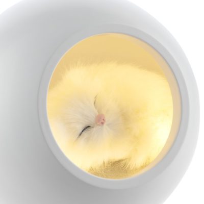 Беспроводная лампа-колонка Right Meow, белая, изображение 3