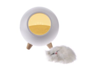 Беспроводная лампа-колонка Right Meow, белая, изображение 7