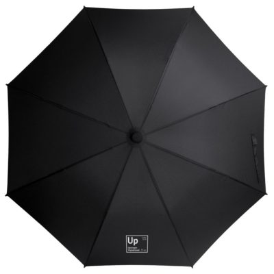 Зонт-трость «Разделение труда. Управгений», черный, изображение 1