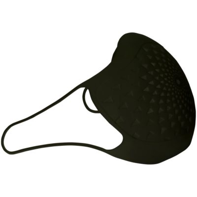 Многоразовая маска с прополисом PropMask, силиконовая, черная, изображение 2