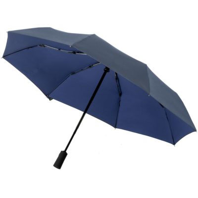 Складной зонт doubleDub, синий, изображение 1