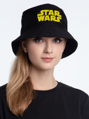 Панама Star Wars, черная с желтым, изображение 1
