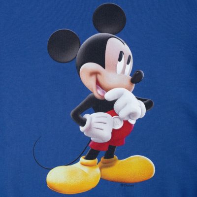 Футболка детская Mickey Mouse, ярко-синяя, изображение 3