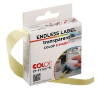Клейкая лента для принтера Colop e-mark, прозрачная, изображение 1