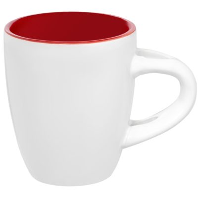 Кофейная кружка Pairy с ложкой, красная, изображение 2