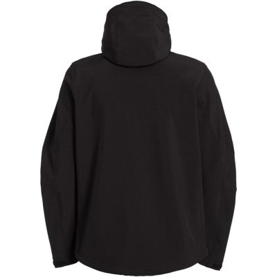 Куртка мужская Hooded Softshell черная, изображение 3
