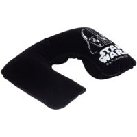 Надувная подушка под шею Darth Vader в чехле, черная, изображение 1