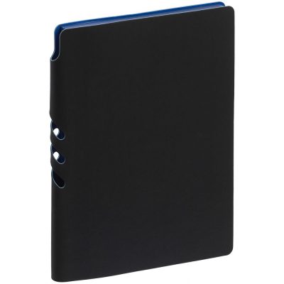 Ежедневник Flexpen Black, недатированный, черный с синим, изображение 1