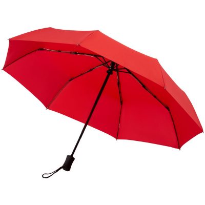 Зонт складной Monsoon, красный, изображение 2