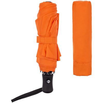 Зонт складной Monsoon, оранжевый, изображение 4