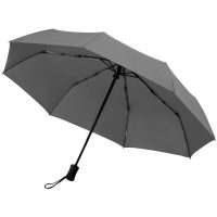 Зонт складной Monsoon, серый, изображение 2