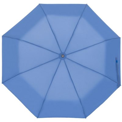 Зонт складной Show Up со светоотражающим куполом, синий, изображение 1