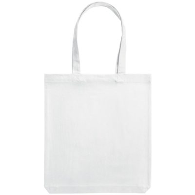 Холщовая сумка «Любовь — тишина», белая, изображение 3