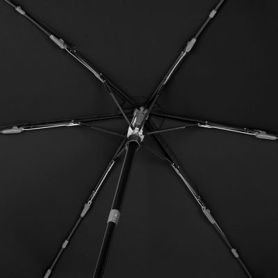 Зонт складной TS220 с безопасным механизмом, черный, изображение 5
