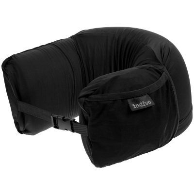 Дорожная подушка supSleep, черная, изображение 1
