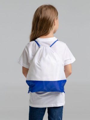 Рюкзак детский Classna, белый с синим, изображение 5