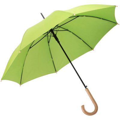 Зонт-трость OkoBrella, зеленое яблоко, изображение 2
