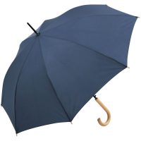 Зонт-трость OkoBrella, темно-синий, изображение 1