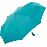 Зонт складной AOC, бирюзовый, изображение 1