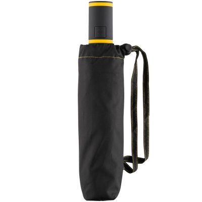 Зонт складной AOC Mini с цветными спицами, желтый, изображение 2