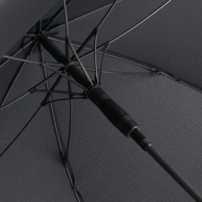 Зонт-трость с цветными спицами Color Style, серый, изображение 2