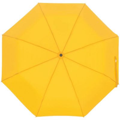 Зонт складной Show Up со светоотражающим куполом, желтый, изображение 1