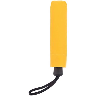 Зонт складной Show Up со светоотражающим куполом, желтый, изображение 4