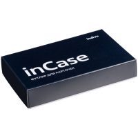 Футляр для карточек inCase, серый с синий, изображение 7