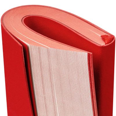 Ежедневник Flat Mini, недатированный, красный, изображение 4