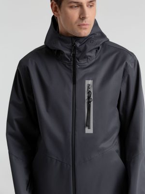 Куртка унисекс Shtorm, темно-серая (графит), изображение 1